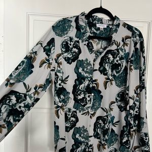 Calvin Klein Button Up Blouse